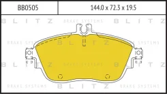 ������� ��������� �������� | ����� | Mercedes W176/W246 12- Blitz BB0505 BB0505 ����