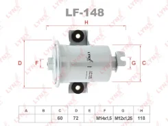 ������ ������ ������� ������� LF-148 ��� Toyota ������������� Lynxauto ������ 23300-19295 23300-19225 23300-19285 23300-19355 MB658689 JN6202 FC-183 F...