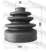 ������� ���� �������� �������� 114x120x32 | ����/��� | Febest 0417V75R 0417V75R ����
