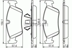 ������� ��������� �������� �������� BMW 3-E90 (2005)/1- E87 (2004) PF4138 - � �������� [178Bosch986495276] 986495276 ����
