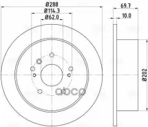 ���� ��������� ������ Toyota RX 300/330/350/400H (2003-2009) [178Triallidf198007] DF198007 ����