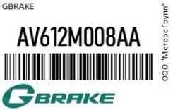  GBrake AV612M008AA AV612M008AA 