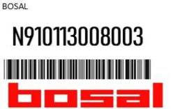        (M8*1.25, HEX13 )   Bosal N910113008003 N910113008003 
