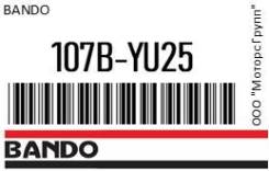   107YU25 MD325854/. Mirage 4G13 () () ST2-0623 Bando 107B-YU25 / 107BYU25 107BYU25 
