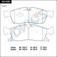 �������� ��������� ������� Advics (������������) �������� Advics AD1629 AD1629 ����