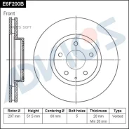 ���� ��������� ���. Advics Advics E6F200B E6F200B ����