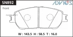 �������� ��������� ������� Advics �������� Advics SN892 SN892 ����