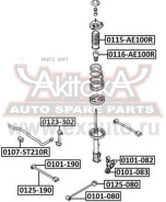 ������ ������� ������������� D15 ASVA 0107-ST210R 0107ST210R ����