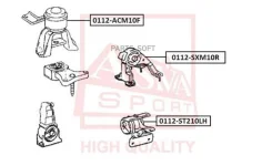 ������� ��������� ����� ASVA 0112-ST210LH 0112ST210LH ����