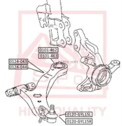 ����� �������� ������ ������ ASVA 0124-043 0124043 ����