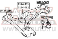 ����� �������� ����� ASVA 0124-032 0124032 ����