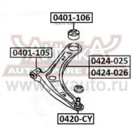 ����������� ��������� ������ ������ ASVA 0401-106 0401106 ����