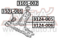 ����� �������� ������ ������ ASVA 3124-005 3124005 ����
