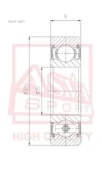 ��������� ������������� (15x32x09) ASVA AB153209 AB153209 ����