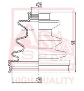 ������� ���� (�������� ��� ������) 26x90x88 ASVA ASBT-100 ASBT100 ����