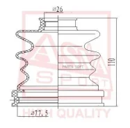 ������� ���� Forester 24x76x103 (��� ������) ASVA ASBT12 ASBT12 ����