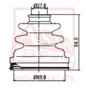 ������� ���� (�������� ��� ������) 26x79x83 ASVA ASBT-137 ASBT137 ����