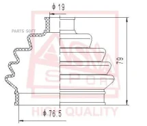 ������� ���� (�������� ��� ������) 19x77x75 ASVA ASBT-20 ASBT20 ����