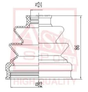 ������� ���� (�������� ��� ������) 24x82x85 ASVA ASBT-2042 ASBT2042 ����