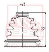 ������� ���� (�������� ��� ������) 25x75x91 ASVA ASBT-INCD3 ASBTINCD3 ����