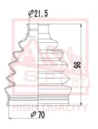 ������� ���� (�������� ��� ������) 19x70x95 ASVA ASBT-SX4 ASBTSX4 ����