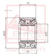 ��������� ��������� �������� (35X68X39X36) ASVA DAC35683936 DAC35683936 ����