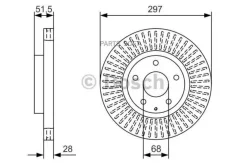 ���� ��������� ����� Mazda CX-5, 6 13- Bosch 0986479B15 0986479B15 ����