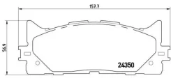 ������� �������� ��������! Toyota Camry ACV 40/45 06 Brembo P83117 P83117 P83117 ����