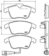 ������� �������� �. VW Tiguan 1.4-2.0TFSi/2.0TDi 09.07 Brembo P85112 P85112 1219 21 [5N0698151] ! P85112 ����