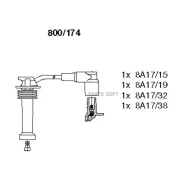 ��������! Ford Fiesta/Focus, Mazda 2/6, Volvo S40/V50 95 Bremi 800174 �-�� 800174 ����