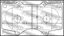 ������� ��������� | ����� ����/��� | Febest 0101GRJ120F 0101GRJ120F ����