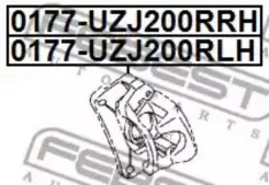 ������� ��������� ������ ����� Febest 0177-UZJ200RLH Febest 0177-UZJ200RLH 0177UZJ200RLH ����