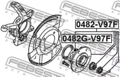 ������� �������� Febest 0482GV97F 0482GV97F ����