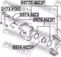 ������� �������� 0576-MZ3F Febest 0576-MZ3F 0576MZ3F ����
