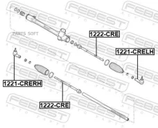 ���������� ������� ����� Febest 1221-Crelh Febest 1221-Crelh 1221CRELH ����