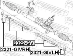 ���������� ������� �����! VW Golf 98 Febest 2321Givlh 2321GIVLH ����