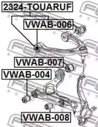 ����� �������� ������� Febest 2324Touaruf 2324TOUARUF ����