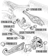 ����� ������ �������! Audi A3, VW Golf V/Passat B6/Touran 03 Febest 2325Tigiiupr 2325TIGIIUPR ����