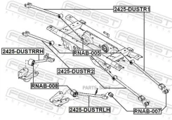 ���� ������ ���������� ����� Febest 2425Dustrlh 2425DUSTRLH ����