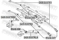 ���� ������ ���������� ������ Febest 2425Dustrrh 2425DUSTRRH ����