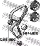 ����� �������� ����� ��� Febest 2488MEG 2488MEG ����