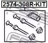 ������ ������������ �������� ���������� ������� �������� | ��� ����/��� | Febest 2574308RKIT 2574308RKIT ����