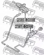 ������� ��������� ������� Citroen Jumper III/ Relay III 2006- 2580-Boxiii Febest 2580-Boxiii 2580BOXIII ����