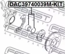 ��������� ������� �������� FORD Transit Connect (TC7) 2002-2013 DAC39740039M-KIT Febest DAC39740039M-KIT DAC39740039MKIT ����