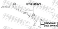 ������ ������������� ���������! D21 Hyundai Sonata 1.6-2.4 09 Febest Hysbsonc1F HYSBSONC1F ����