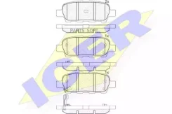 ������� �������� ������ ! Nissan X-Trail 2.0i/2.5i/2.2dCi/Skyline V35 01 ICER 181509 181509 181509 ����