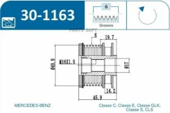 ���� �����. MB W166/W204/W212/X204/R172 IJS Group 301163 301163 ����