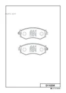 ������� ���������, �������� Kashiyama D1105M D1105M ����