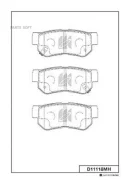 ������� �������� ������! Hyundai Santa Fe 2.4i/2.7 V6/2.0CRDi 01 Kashiyama D11118MH D11118M D11118MH ����