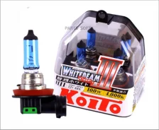 ����� ������������������� Koito Whitebeam H11 12V 55W (100W) 4000K (�������� 2 ��. ) Koito P0750W P0750W ����